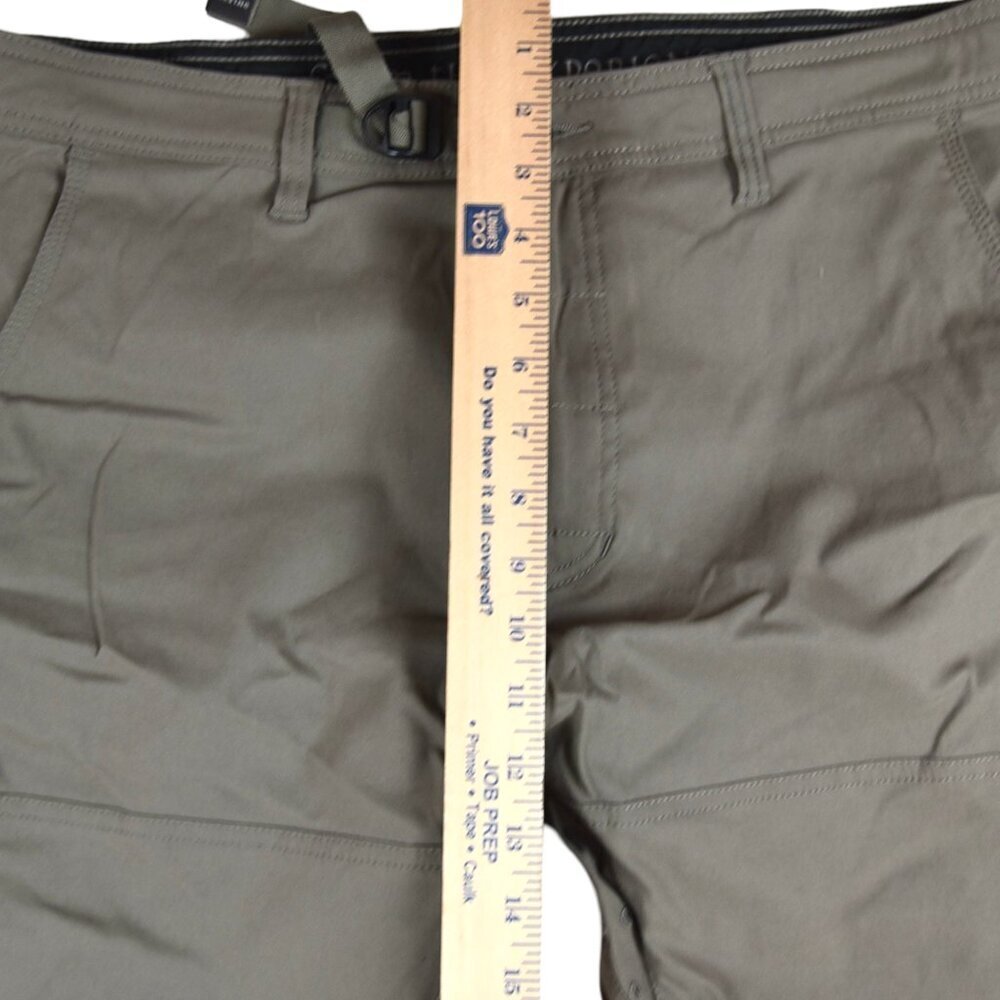 prAna Stretch Zion Pant II Men's Hiking Cargo Pants Size 40 x 32 Khaki Tan - Picture 6 of 10